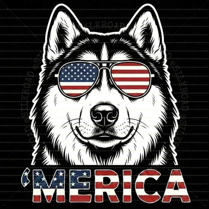 Comfort Colors® Vintage Dog 4th of July T-Shirt – Retro Patriotic Puppy Graphic Tee, Aesthetic Red White and Blue Dog Mom Dad Independence Day Top
