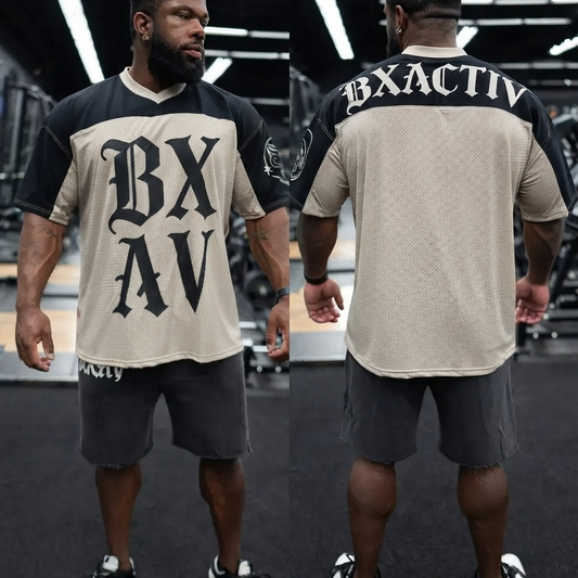 Hybrid Oversize Jersey – Streetwear Casual Athletic Unisex Sport Shirt-Pasimax