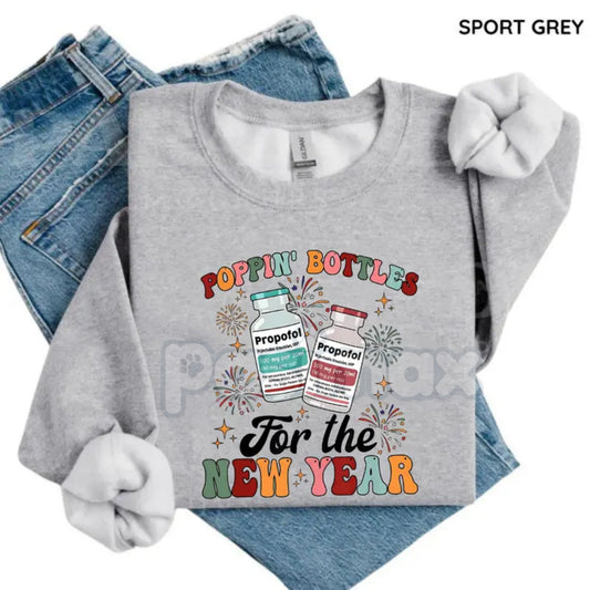 ICU Nurse New Year 2026 Sweatshirt | Critical Care Nursing Holiday Jumper | Registered Nurse NYE 2026 Crewneck | Funny Healthcare Gift-Pasimax