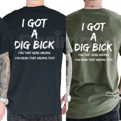 I Got A BD Graphic T-Shirt – Funny Sarcastic Humorous Unisex Cotton Short Sleeve Tee-Pasimax