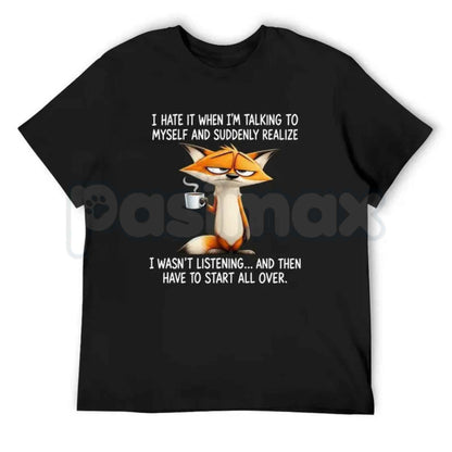 I Talk To Myself Funny T-Shirt – Need Expert Advice Sarcastic Quote Unisex Tee-Pasimax