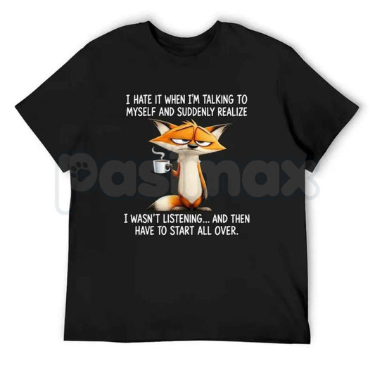 I Talk To Myself Funny T-Shirt – Need Expert Advice Sarcastic Quote Unisex Tee-Pasimax