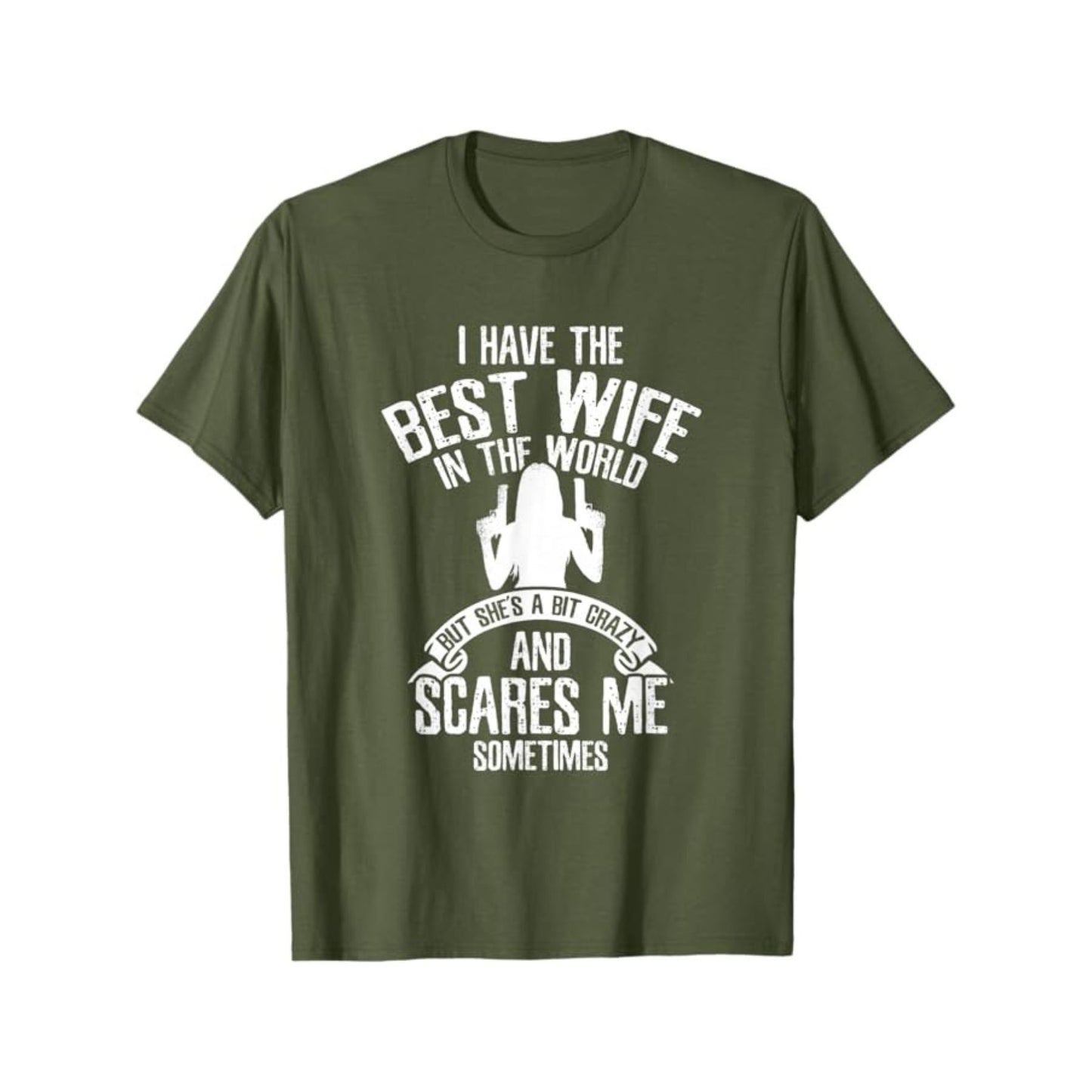 "I have the best Wife" T-Shirt - Funny Husband Humor Tee, Summer Casual Gift for Him-Pasimax