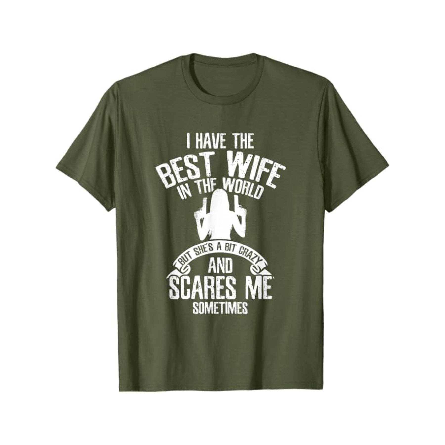 "I have the best Wife" T-Shirt - Funny Husband Humor Tee, Summer Casual Gift for Him-Pasimax