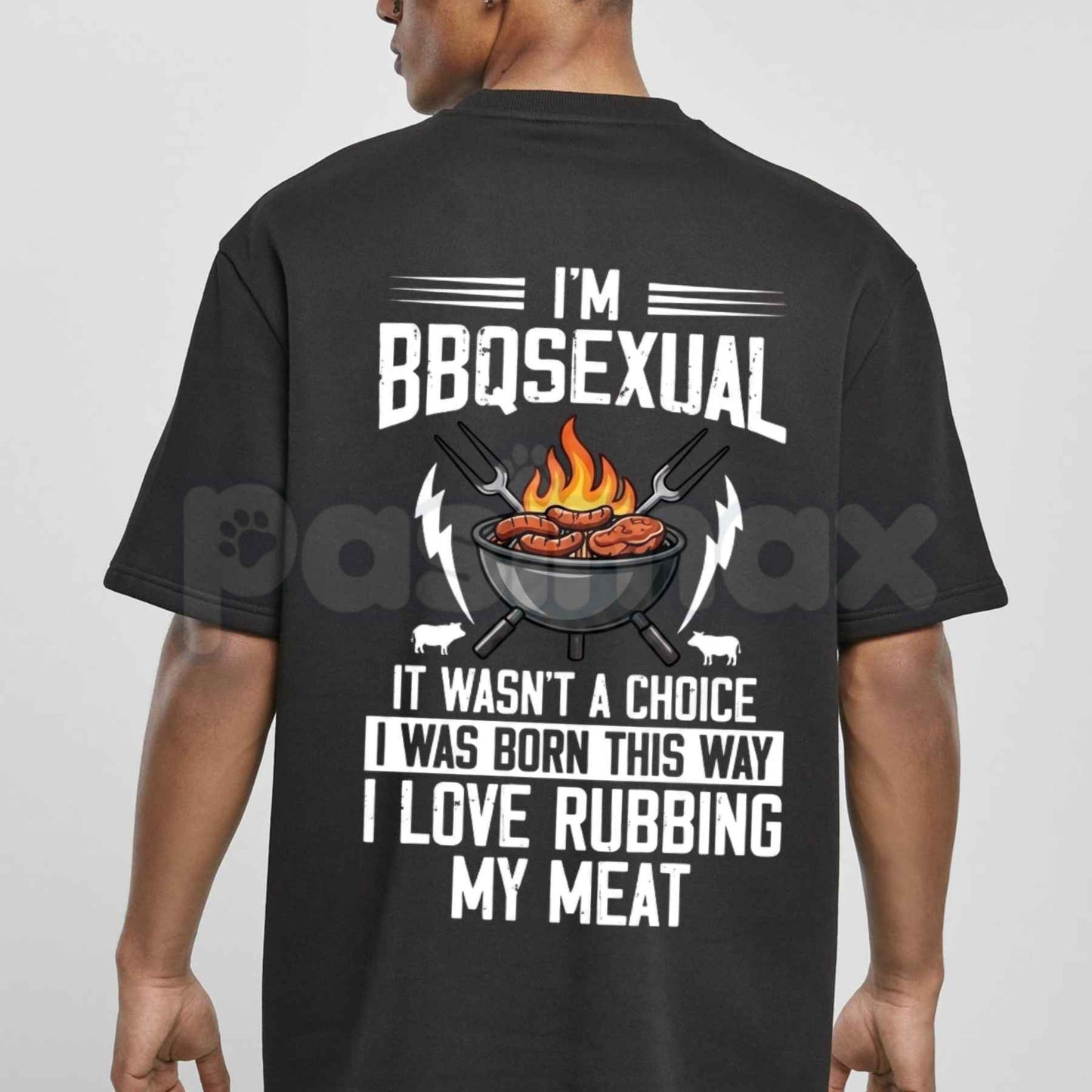 I'm BBQsexual T-Shirt – Funny BBQ Grill Master Smoking Meat Unisex Cotton Graphic Tee-Pasimax