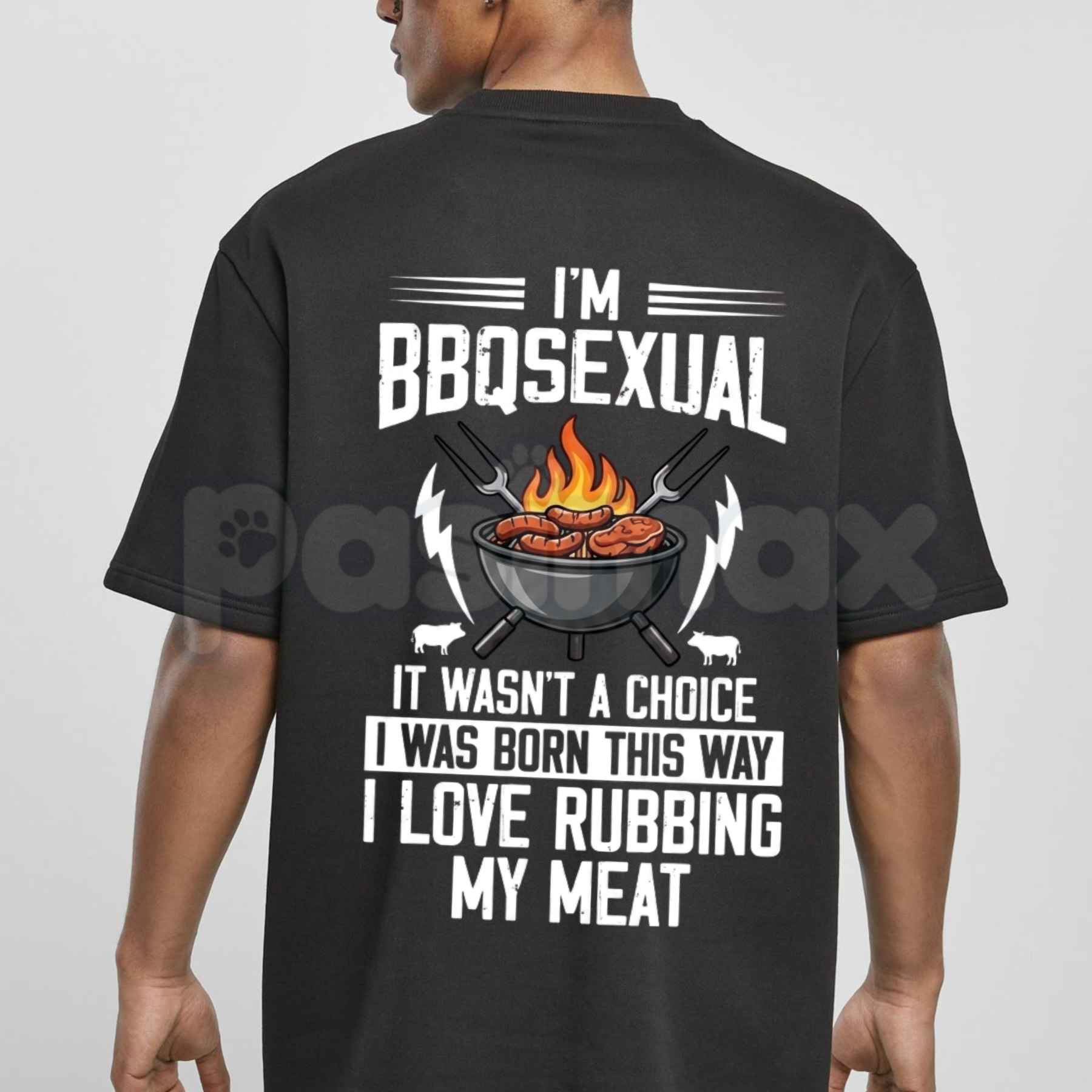 I'm BBQsexual T-Shirt – Funny BBQ Grill Master Smoking Meat Unisex Cotton Graphic Tee-Pasimax