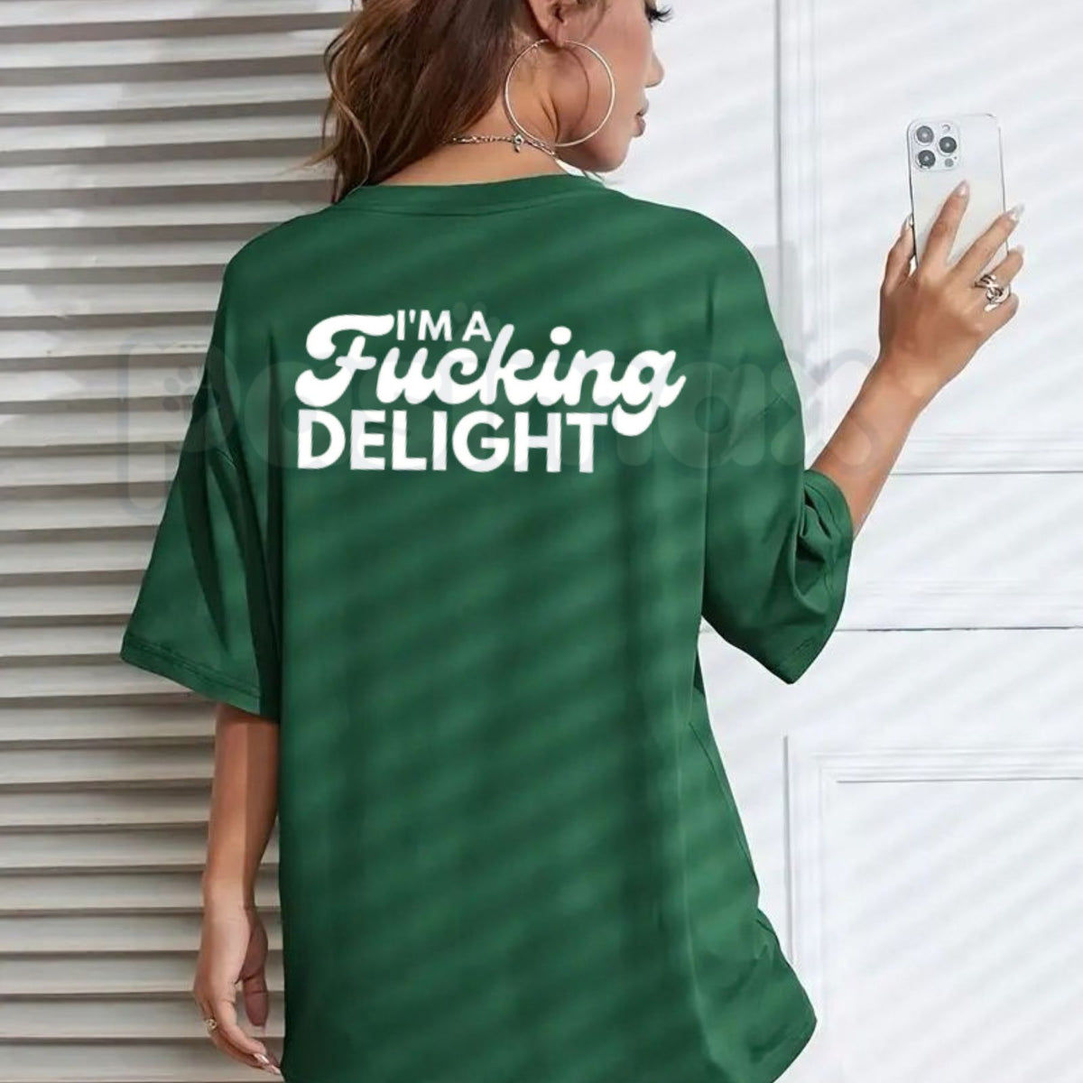 I'm Fxxking Delight T-Shirt – Sarcastic Mood Humor Graphic Tee-Pasimax