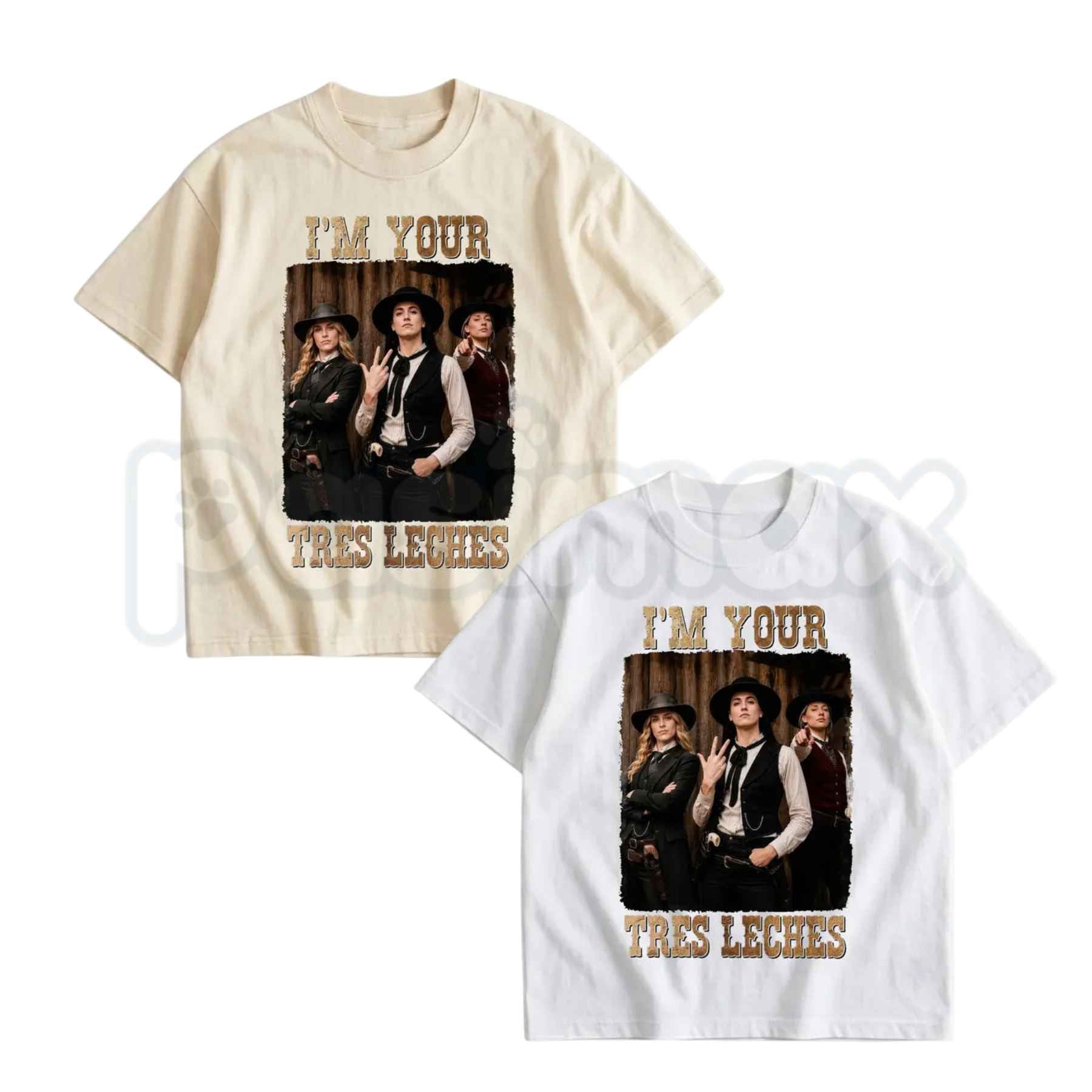 I’m Your Tres Leches Graphic T-Shirt – Caitlin Clark, Sophie Cunningham, Lexie Hull Western Basketball Unisex Cotton Shirt-Pasimax