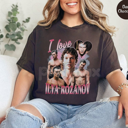 Ilya Rozanov & Shane Hollander T-Shirt - Heated Rivalry Inspired Graphic Tee, Ilyane Hockey Romance Fan Apparel, Bookish Gift for Romance Readers-Pasimax