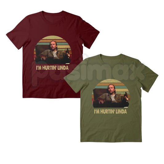 "Im Hurtin Linda" Vintage Movie T-Shirt – Funny Sling Blade Karl Childers Quote Graphic Tee-Pasimax