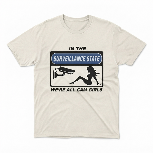 In the Surveillance State Shirt – Funny Meme Unisex Graphic T-Shirt-Pasimax