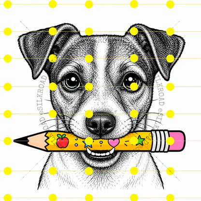 Comfort Colors® Dog Breeds Back-to-School T-Shirt – Retro First Day of School Pet Lover Graphic Tee, Vintage Educator Unisex Top