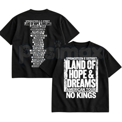 Jack Smith Land Of Hope and Dreams American Tour No Kings T-Shirt-Pasimax