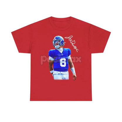 Jaxson Dart Fan Tee - College Football Quarterback Shirt, Unisex Game Day Apparel-Pasimax