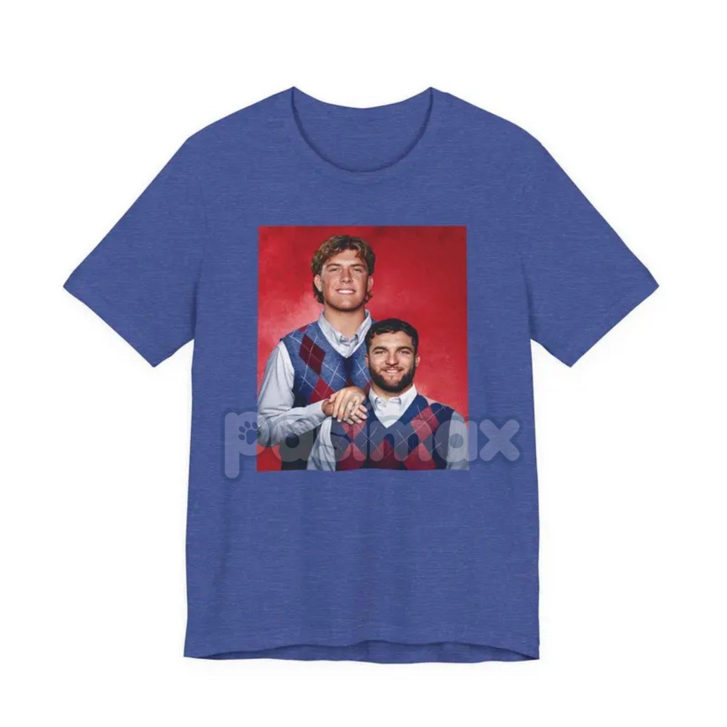 Jaxson and Cam Dynamic Duo Football T-Shirt - J Dart Player Tribute Tee, Fan Merch for Jaxson and Cam-Pasimax