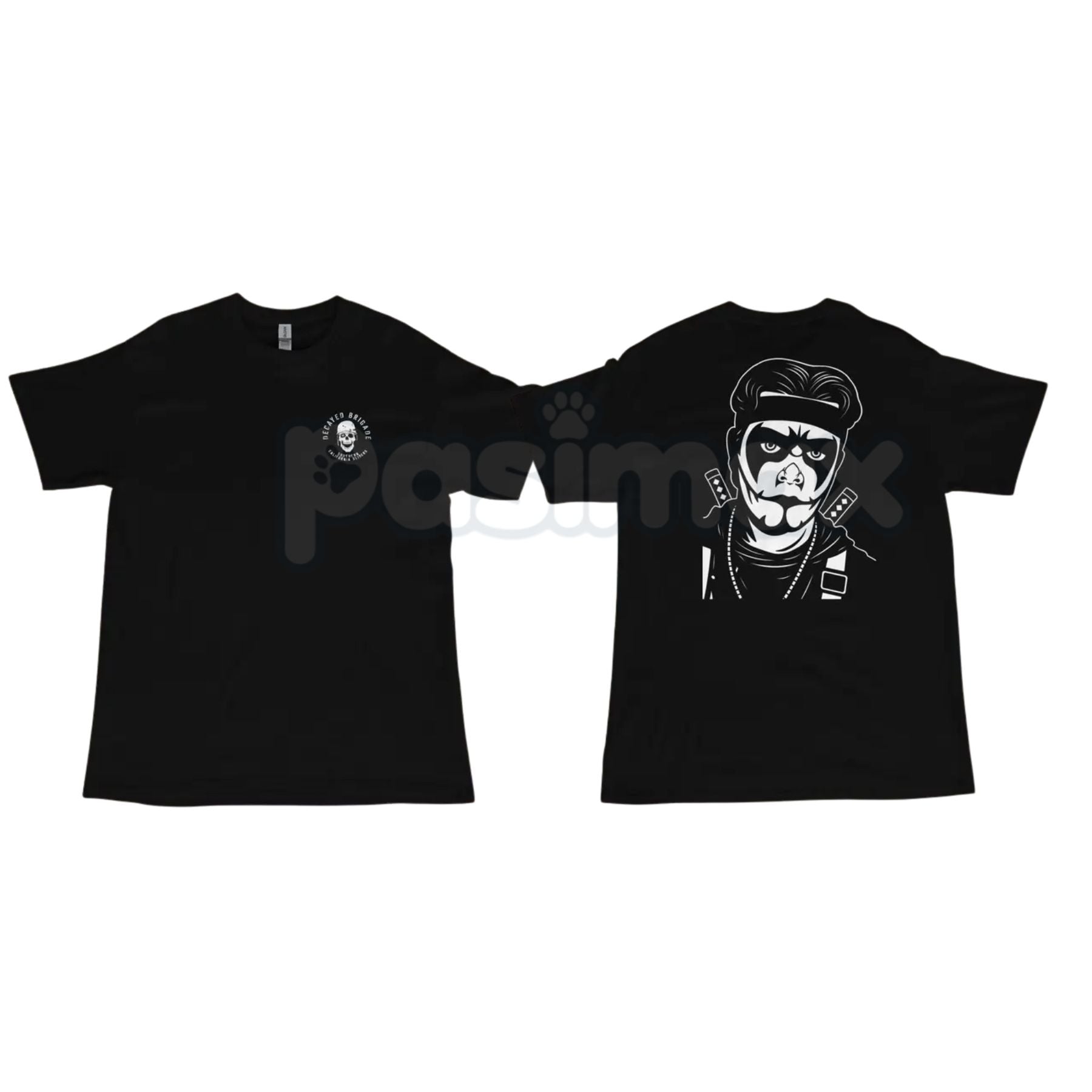 Jet Edition - Decayed Brigade - Unisex T Shirt - Niche Gaming Squad Apparel, Edgy E-Sports Fan Gear, Dark Aesthetic Statement Tee-Pasimax