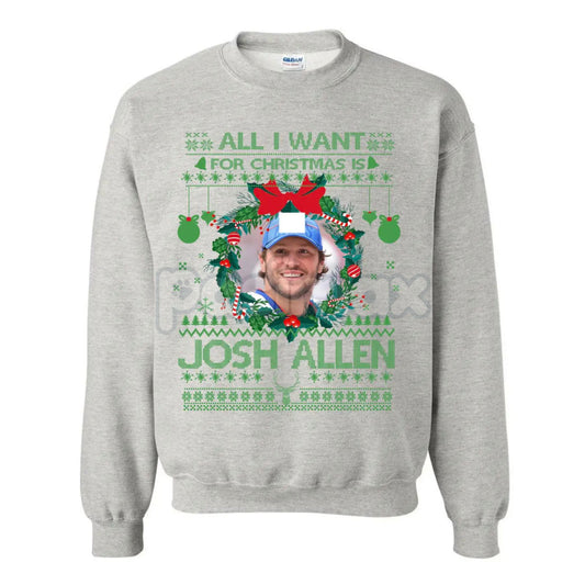 Josh Allen #17 Bills Mafia Football Sweatshirt | Buffalo QB Fan Gear | Game Day Apparel-Pasimax