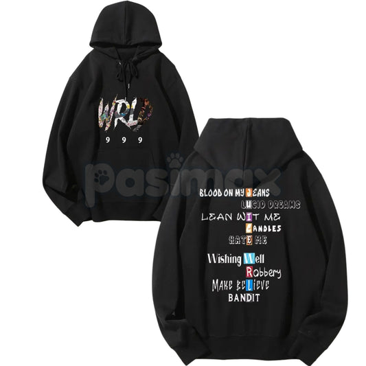 Juice 999 Hip Hop Rapper Hoodie – Legends Never Die Concert Tour Pullover, Fan Merch & Streetwear, Unisex-Pasimax