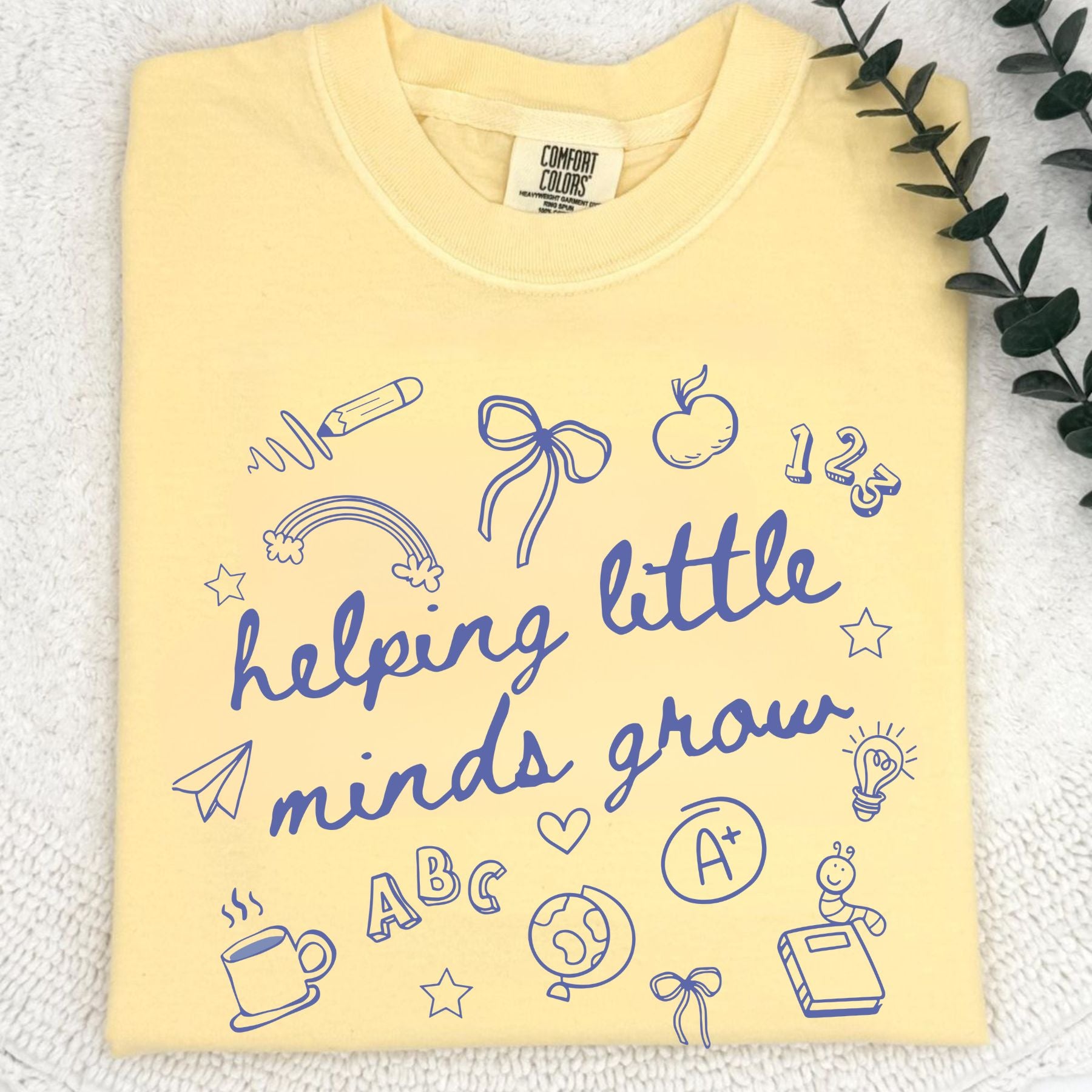 Kindergarten & Preschool Teacher Tee – Comfort Colors, Back to School Shirt, Early Childhood Educator Gift, Cute Teacher Life Top-Pasimax