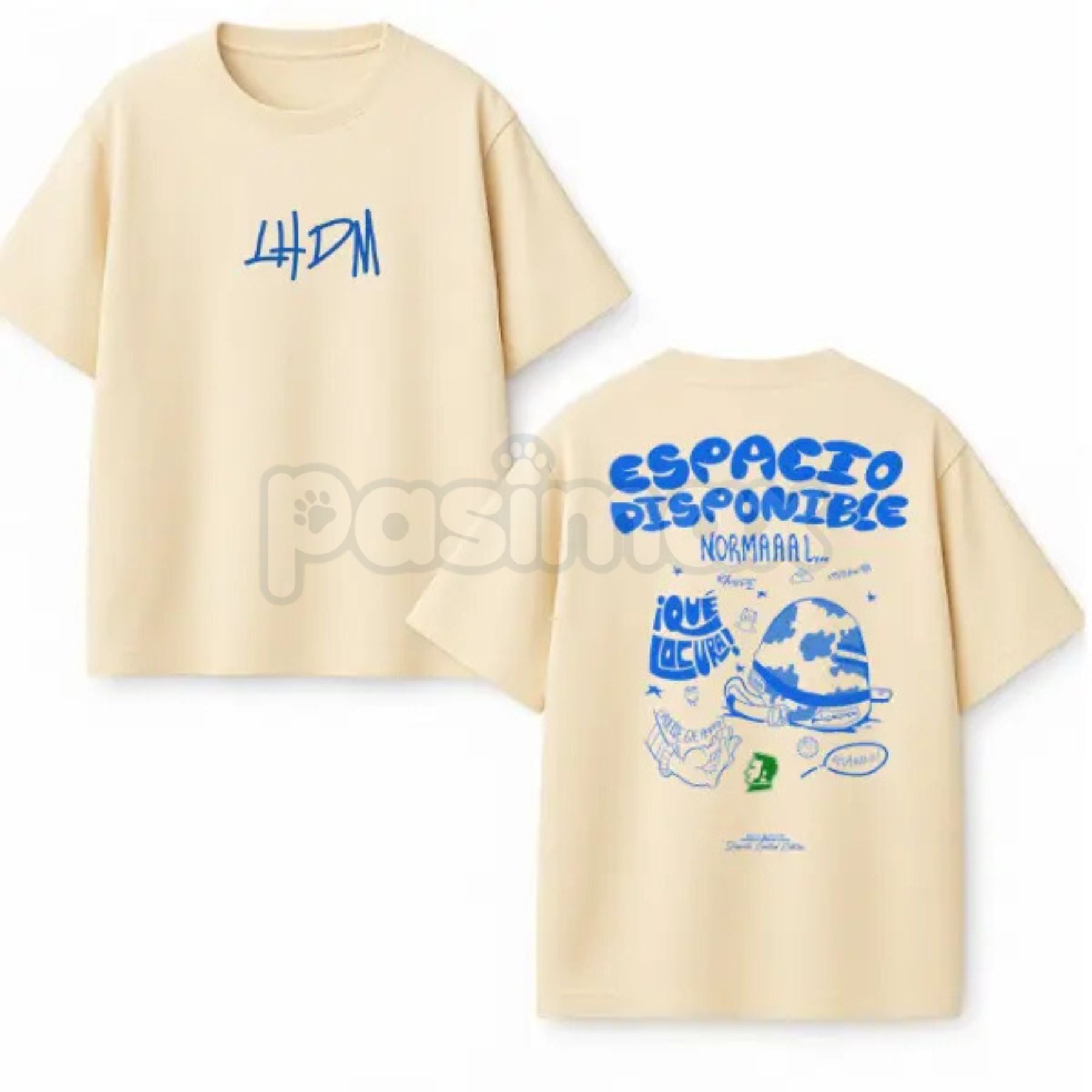 LHDM Zoquete Funny Graphic Tee - Whimsical Pop Culture Slogan Shirt, Casual Spanish Humor Apparel, Soft Cotton Unisex Top-Pasimax