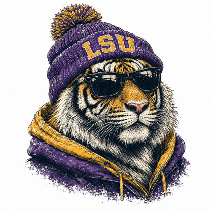 College Football Spirit Animal Sweatshirt | Game Day Mascot Graphic Pullover