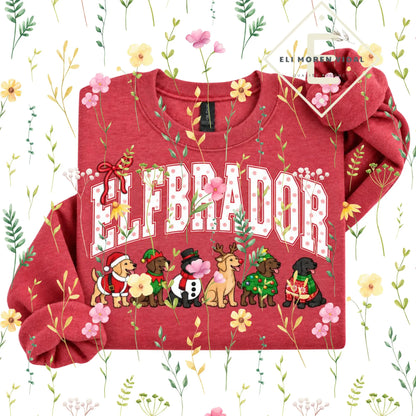 Christmas 30+ Dog Breed Sweatshirt | Merry Dogmas Holly Xmas Crewneck
