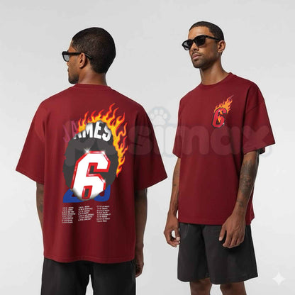 LeBron James M90 "Good Intentions" T-Shirt White – Off-White Basketball Streetwear Graphic Tee, Unisex Cotton Shirt-Pasimax