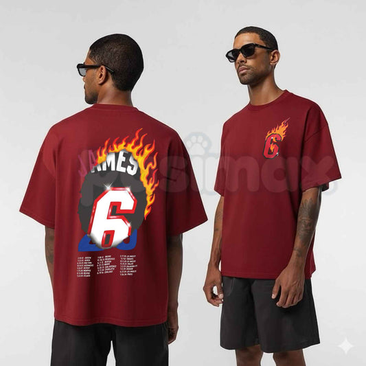 LeBron James M90 "Good Intentions" T-Shirt White – Off-White Basketball Streetwear Graphic Tee, Unisex Cotton Shirt-Pasimax