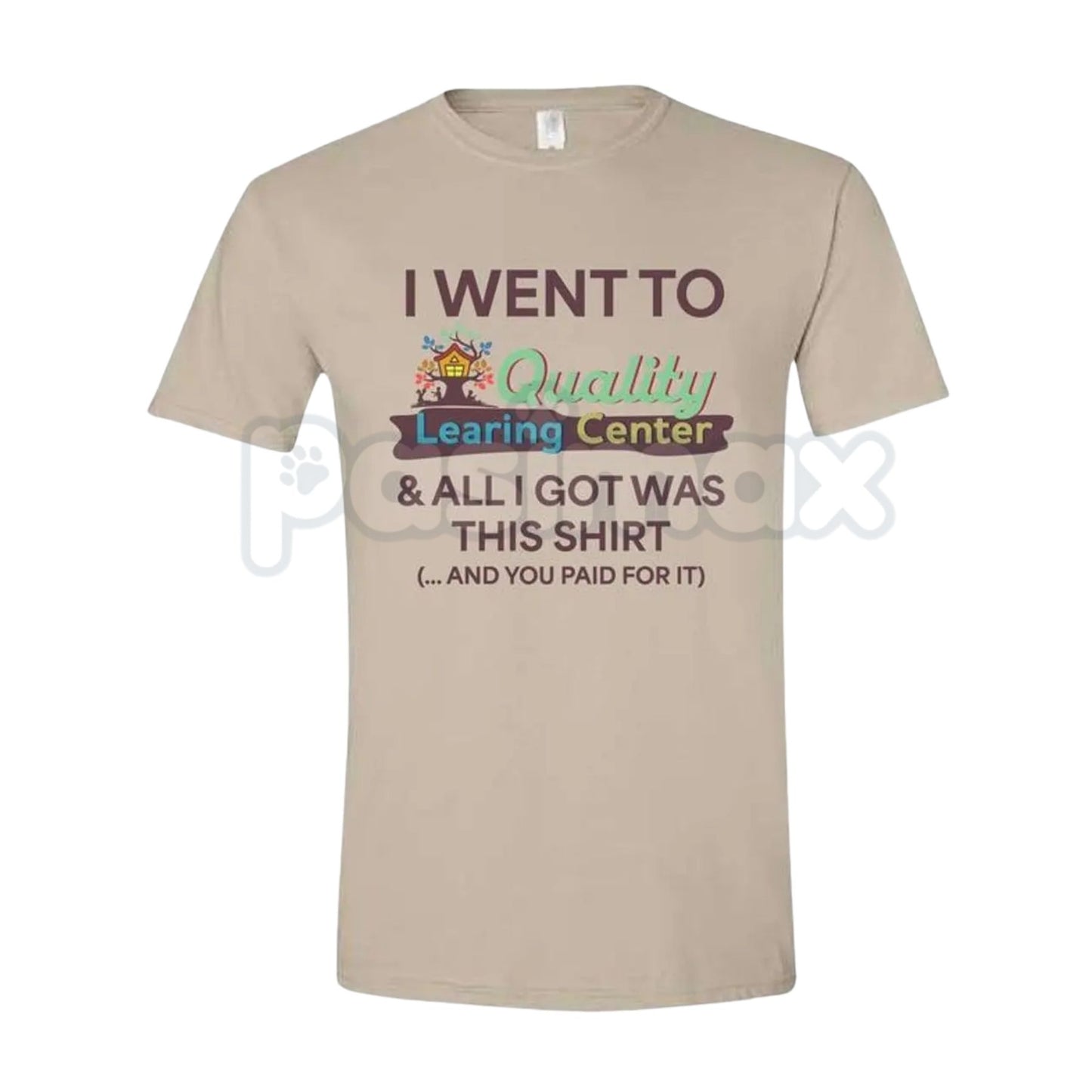 Learning Center Comfy and Quality T-Shirt - Vintage 90s Daycare Aesthetic Tee, Retro Educational Parody Shirt, Nostalgic Soft-Core Graphic Apparel-Pasimax