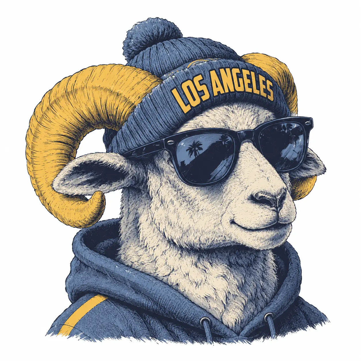 All 32 Teams Spirit Animal Football Sweatshirt | Retro City Animal Game Day Pullover