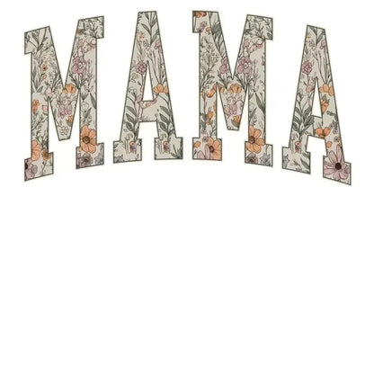 Floral Grandma Gigi Nana Mimi Mama Sweatshirt | Floral Family Crewneck