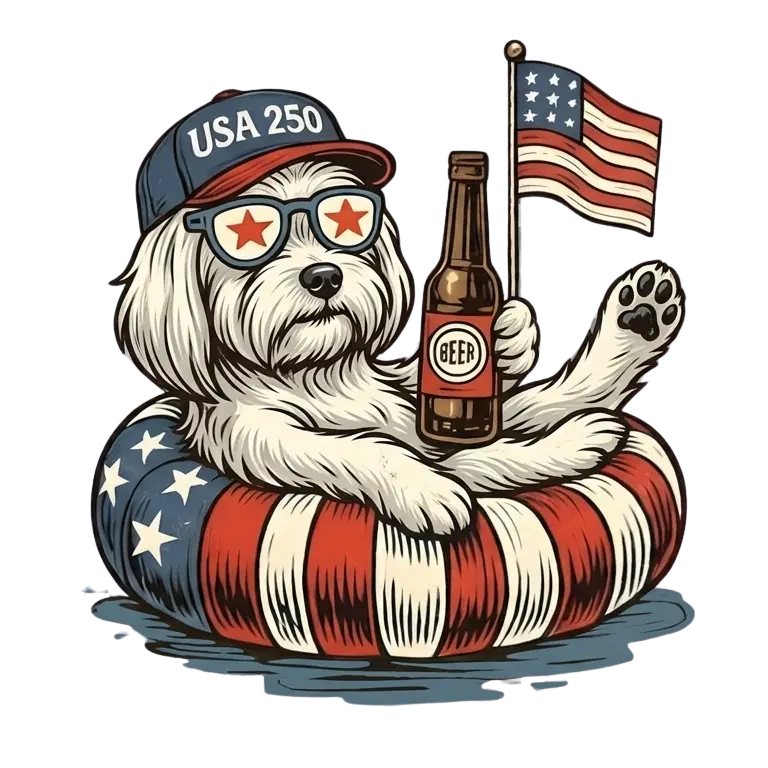 Comfort Colors® 250th Anniversary Dachshund 4th of July T-Shirt – Funny Patriotic Dog Lover Tee, Semiquincentennial USA 1776–2026 Shirt, Wiener Dog Independence Day Gift