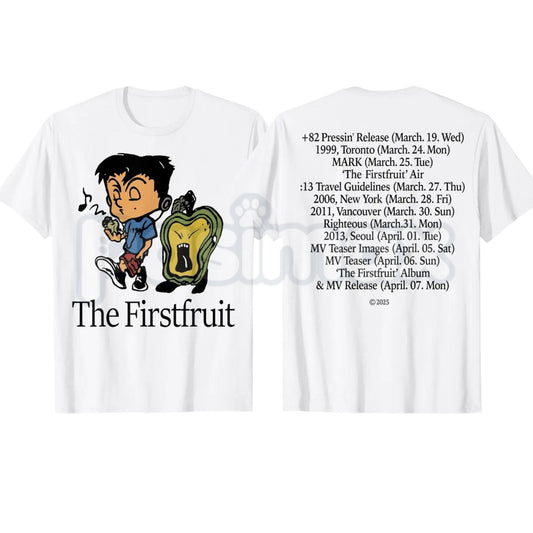 Mark Lee "The Firstfruit" Solo Debut Album T-Shirt – Official NCT 127 K-Pop Graphic Unisex Merchandise-Pasimax