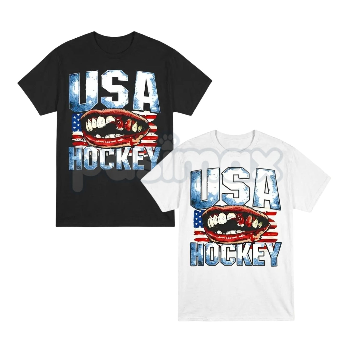 Megan Keller USA Hockey Vintage T-Shirt - Women’s Olympic Hockey Winner Graphic Tee, Premium Heavyweight 100% Cotton Top, Megan Keller Fan Apparel, USA Gold Medal Heritage Shirt, Retro Sportswear Hockey Gift-Pasimax