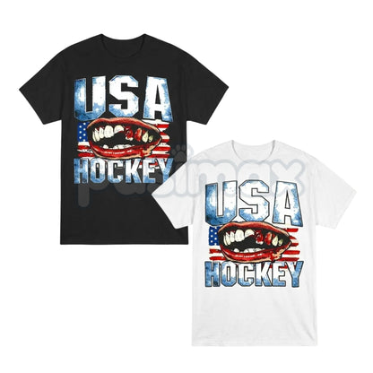 Megan Keller USA Hockey Vintage T-Shirt - Women’s Olympic Hockey Winner Graphic Tee, Premium Heavyweight 100% Cotton Top, Megan Keller Fan Apparel, USA Gold Medal Heritage Shirt, Retro Sportswear Hockey Gift-Pasimax