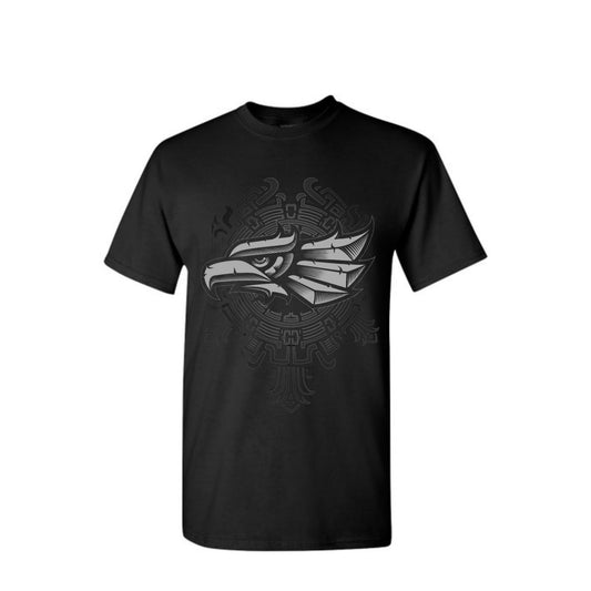 Men's 3D Eagle & Tribal Print T-Shirt - Mexican Themed Performance Tee, Plus Size Casual & Party Top-Pasimax