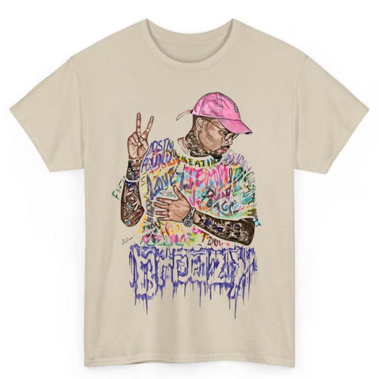 Men's Breezy Bowl Tee - Streetwear Hip-Hop Graphic Shirt, Urban Music Apparel-Pasimax