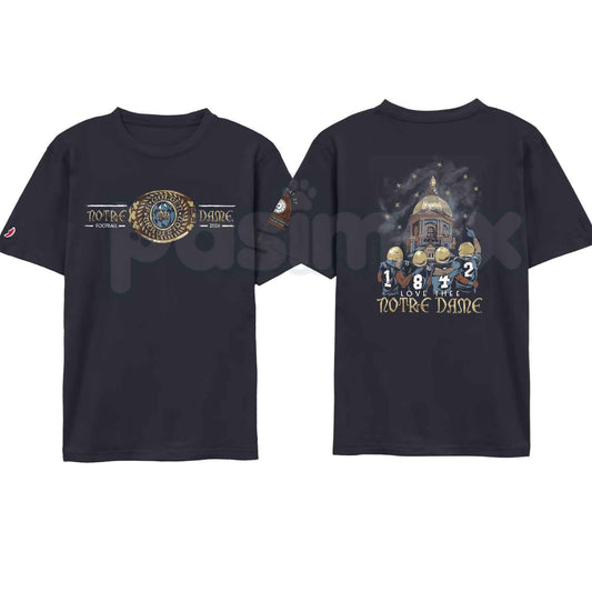 Men's Notre Dame Fighting Irish "The Shirt" 2026 – Navy League Collegiate Wear Cotton Tee-Pasimax