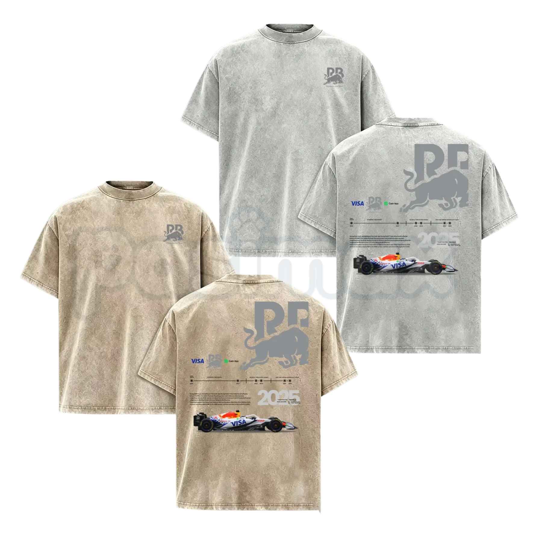 Men's Vintage Open Wheel Racing T-Shirt – Retro Grand Prix Graphic Tee, Washed Lightweight Cotton Motorsport Streetwear Top-Pasimax