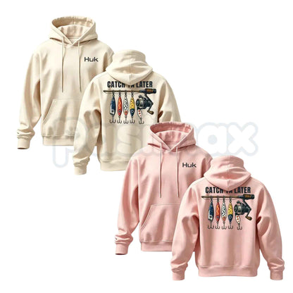 Menswear Classic Vintage American Retro Fishing Graphic Hoodie – Outdoorsman Angler Pullover, Cabin Lifestyle Fish Sweatshirt, Unisex Streetwear-Pasimax