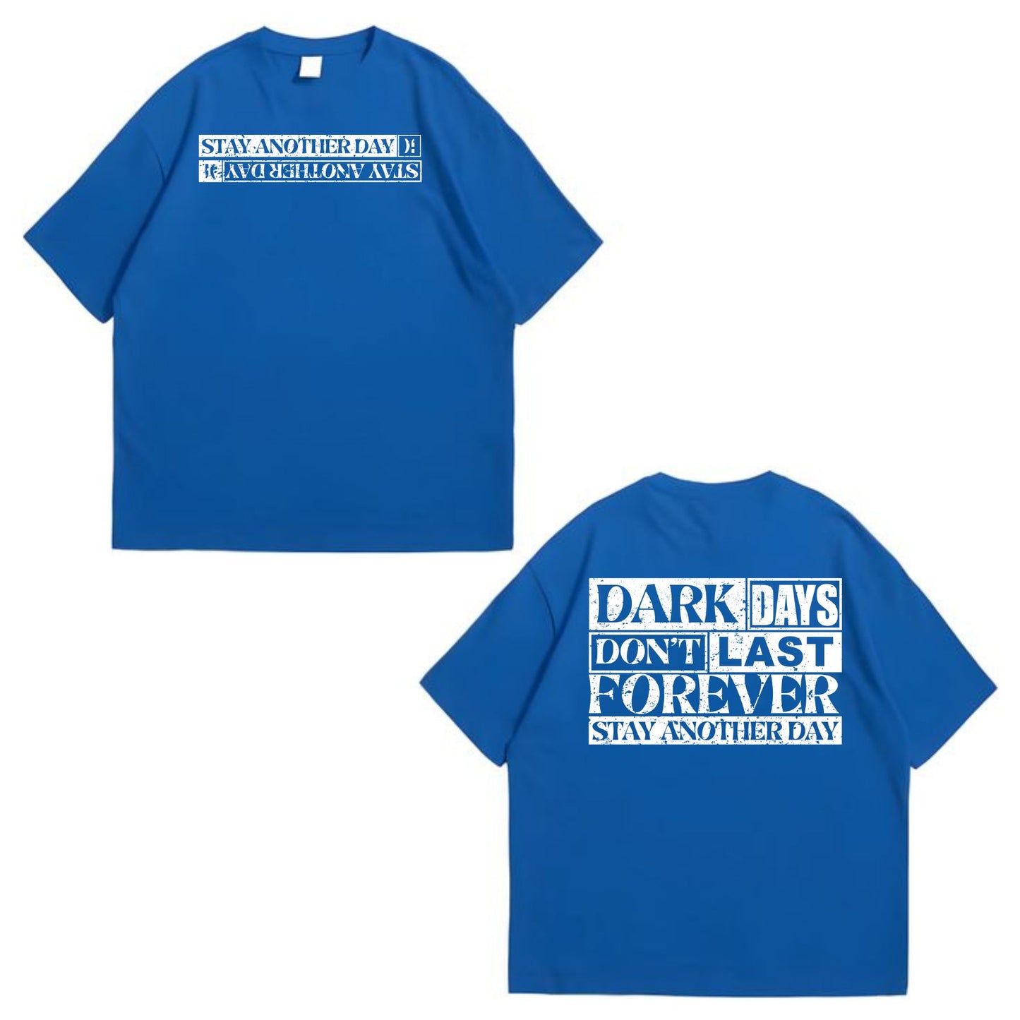 Mental Health Awareness Shirt - "S.A.D. Stay Another Day" Supportive Tee, Unisex Comfort Fit-Pasimax