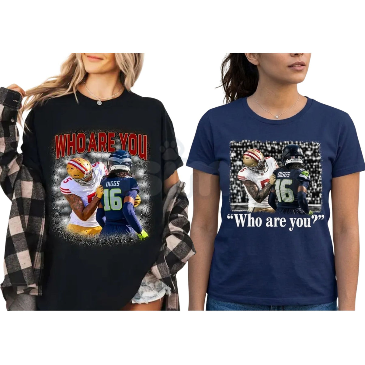 Mike Evans Meme T-Shirt – Who Are You San Francisco Football Rivalry Graphic Tee-Pasimax