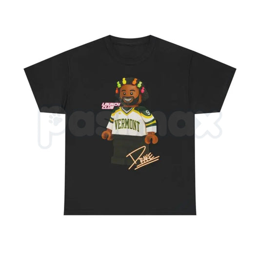 "Mini Drake" Men's Sport T-Shirt – Minimalist Hip Hop Graphic Tee, Premium 100% Cotton Short Sleeve Rap Culture Top, Soft Lived-In Heavyweight Streetwear Sport Shirt, Made in USA-Pasimax
