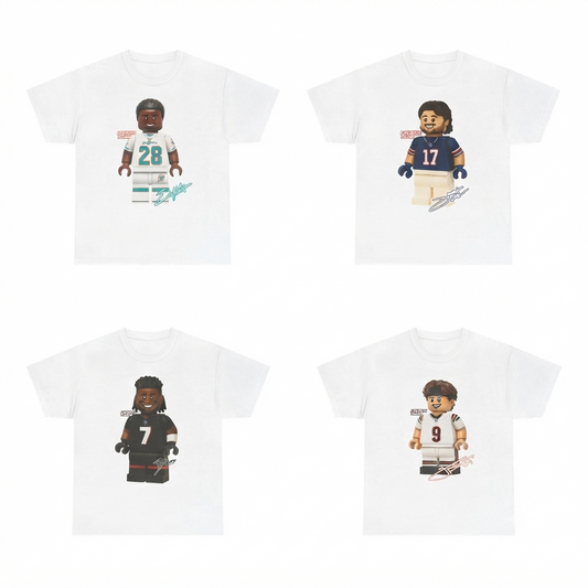 Mini Football Graphic T-Shirt – Retro Sports Aesthetic Unisex Apparel-Pasimax
