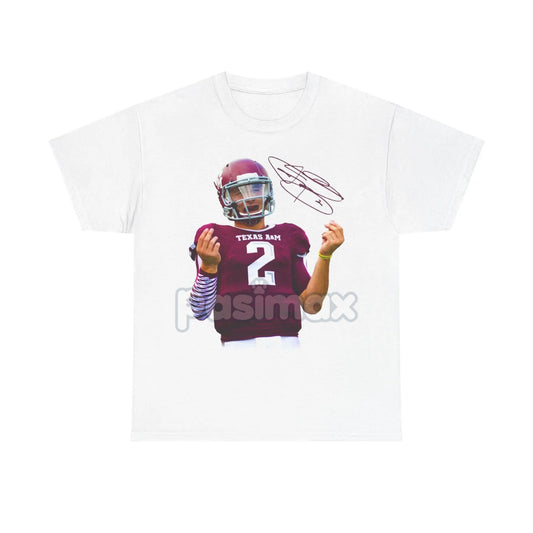 "Money" Manziel T-Shirt - Johnny Football Graphic Tee, College Sports Legend Apparel-Pasimax