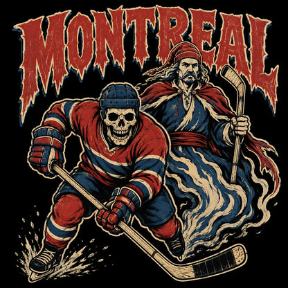USA 32 Teams Ice Hockey Skull Sweatshirt | Vintage 90s All Team Sport Top