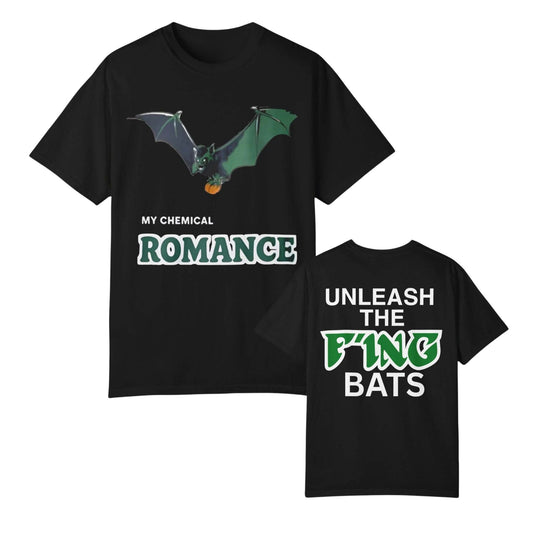 My Chemical Romance "Unleash The F'ING Bats" T-Shirt - The Black Parade Tour 2025 Merch, Emo Band Shirt-Pasimax