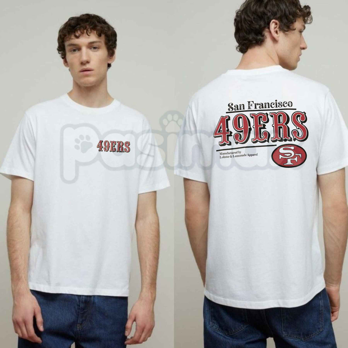 NFL Classics San Francisco 49ers T-Shirt – Vintage Football Graphic Unisex Tee-Pasimax
