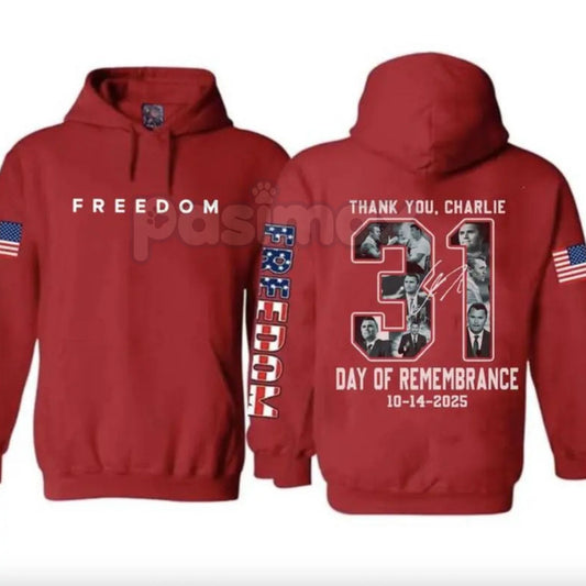 National Day of Remembrance October 14th 2025 Hoodie – Patriot C.K. Memorial Tribute Pullover-Pasimax
