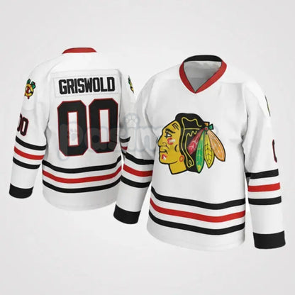 National Lampoon's Clark Griswold #00 Hockey Jersey – Breathable Fan Apparel-Pasimax